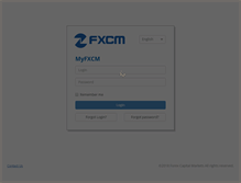 Tablet Screenshot of myfxcm.com